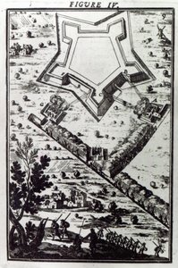 図IV、AMマレットによる「レトラヴォードマルス、またはラルアートデラガール」1684年 作： French School